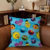 Cartoon SSesame Street   Cushion Cover Pillowcase Upholstery Sofa Throw Pillow Home Decor Pillowcas