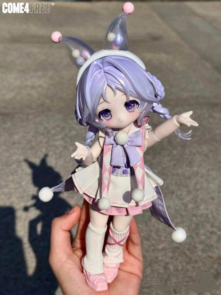In Stock Genuine Come4Free Bonnie Bunny Dream Box Series 1/12 Bjd  Articulated Action Figurine Cute Anime Figurine Models