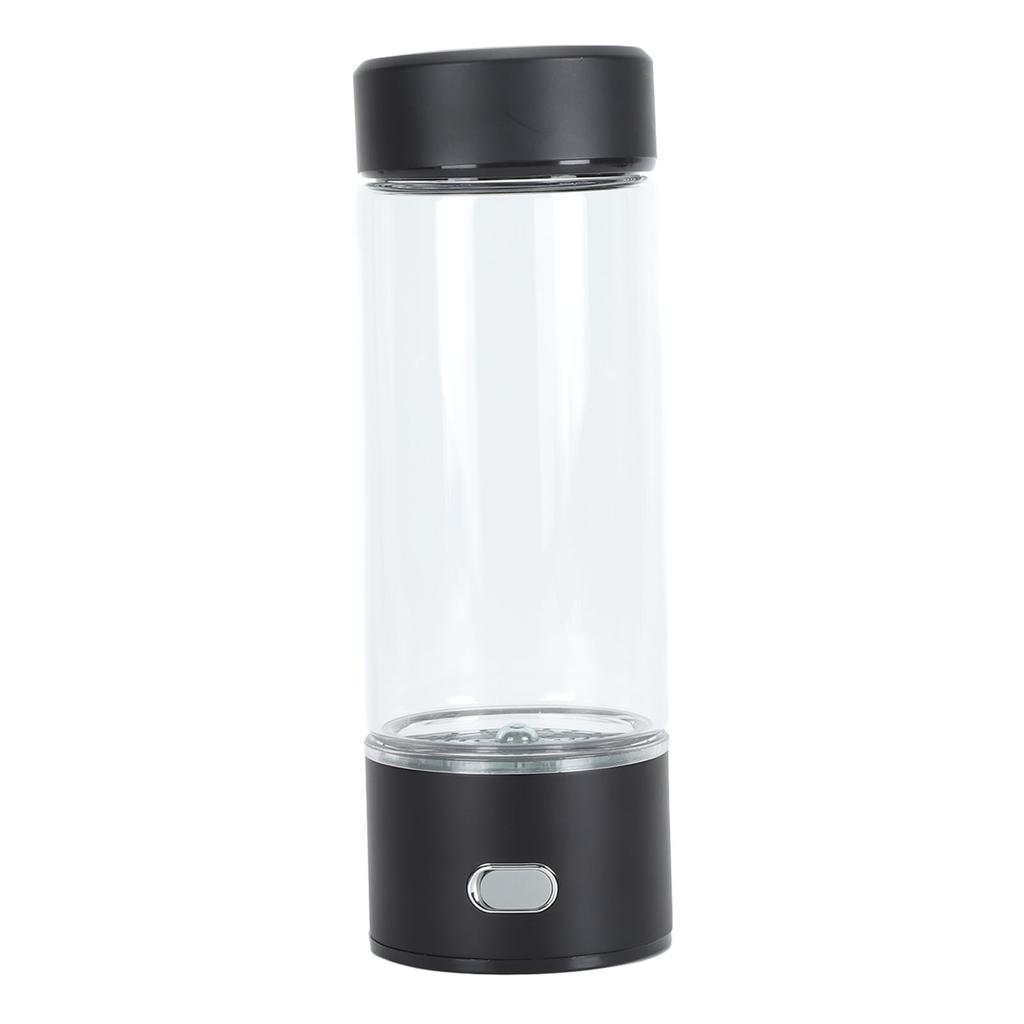 Hydrogen Water Bottle USB Rechargeable Portable Glass Hydrogen Rich Water Cup for Office Travel