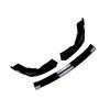 Car Front Bumper Lip Spoiler Splitter Diffuse Lower Air Deflector For Subaru Impreza WRX STI 2011-2014 ABS Black Bodykits Tuning