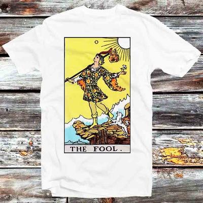 Tarot Der Narr Spielkarte T-Shirt B1059