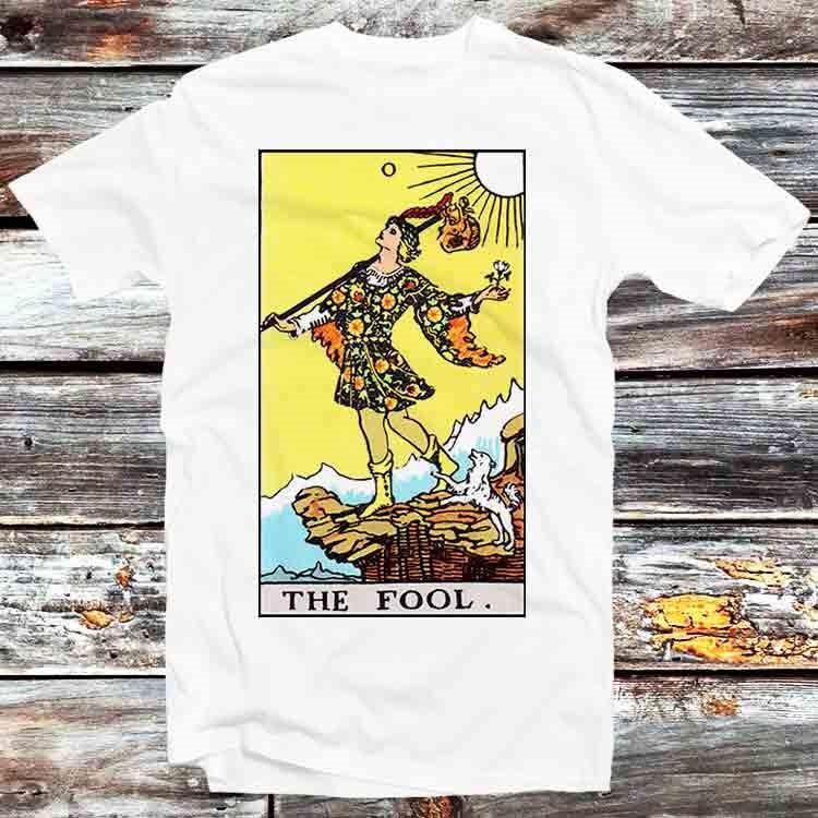 

Tarot The Fool Play Card T Shirt B1059 2XL