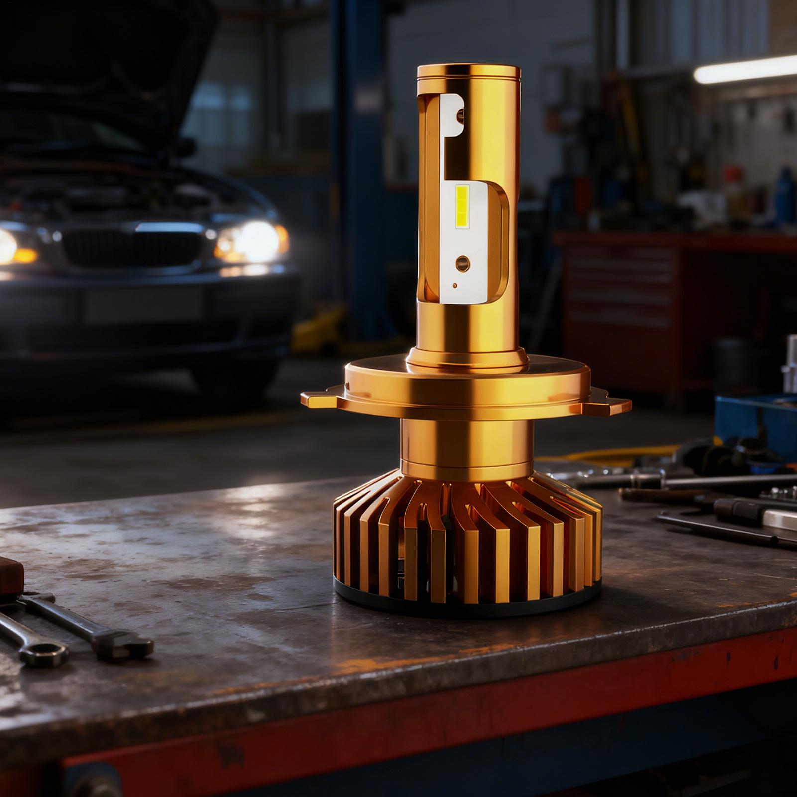 Автомобильные фары H4 Сверхъяркие светодиодные фары Автомобильная фара Для автомобилей Энтузиасты тюнинга автомобилей China Mainland