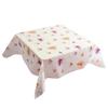 Eco-Friendly PVC Tablecloth: Waterproof, Heat-Resistant, and Oil-Proof Dining and Coffee Table Cover.