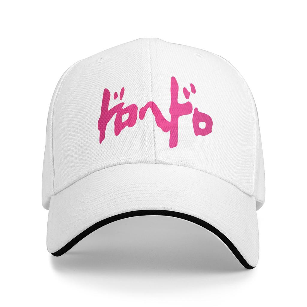 Dorehedoro Pink Logo Sun Baseball Cap Summer Unisex Men Custom DIY Trucker Hat High Quality Fashion Kpop Rock Baseball Caps