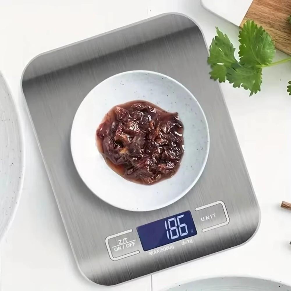 5KG /10KG Capacity Electronic Scale Stainless Steel Digital Scale Kitchen Scale  Food Weighing