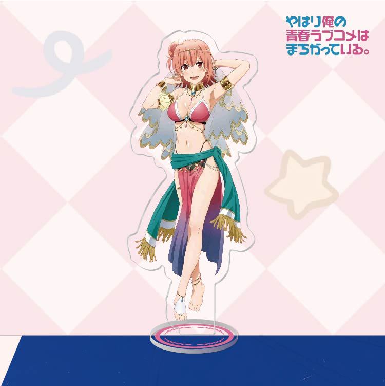 Anime My Youth Romantic Comedy Is Wrong Acrylic Stand Action Figure Toy PVC Desktop Stand Model Toys Gift