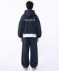 PRINOAR Small Sport String Single-Pleat Wide Pants - Navy