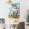 Pipi Custom Your Name Wall Decor Tapestry Art For Pet Memorial Birthdaywedding Party Backdrop Family Gift