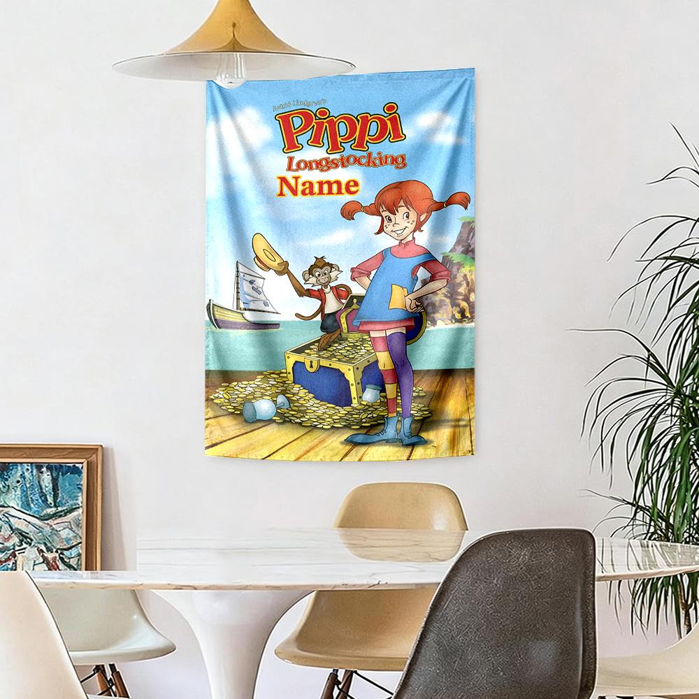 Pipi Custom Your Name Wall Decor Tapestry Art For Pet Memorial Birthdaywedding Party Backdrop Family Gift