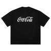 Bästa 2026 Coladryck Grafisk Bomulls T-shirt Unisex Sommar Kortärmad Modevarumärke Tee Lyxig Avslappnad Vintage T-shirts