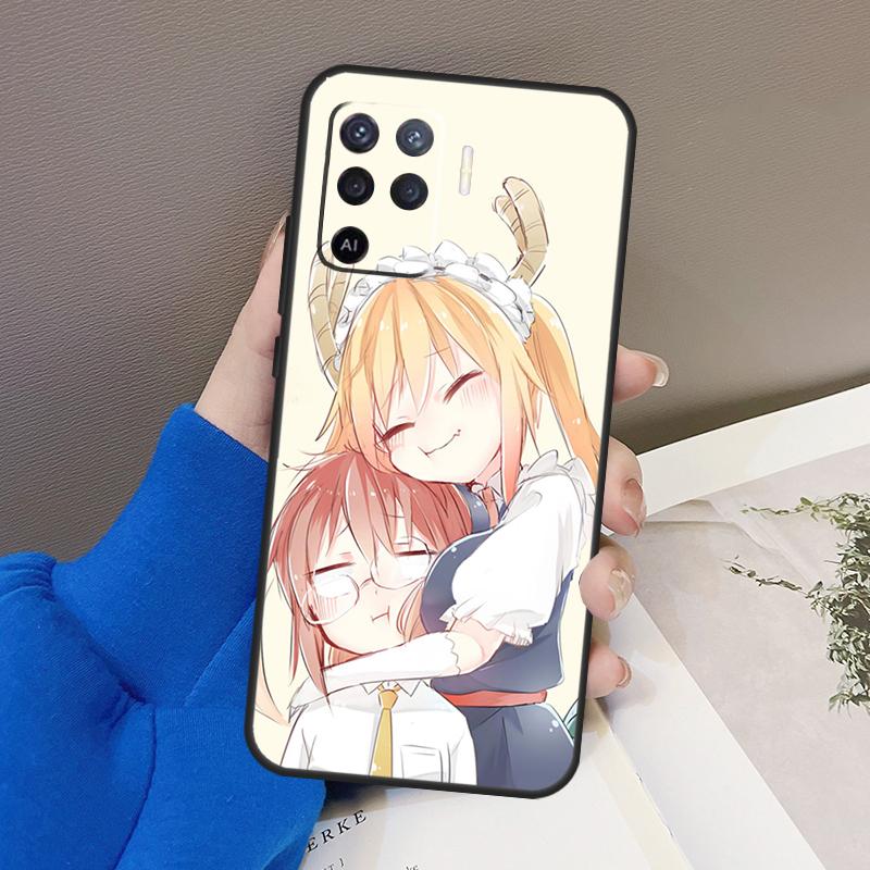 Miss Kobayashi's Dragon Maid Case For OPPO Find X5 X3 Pro A15 A74 A54 A94 A93 A91 A5 A9 A31 A53 2020 A53S A52 A72 Cover