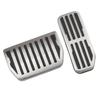 Car Pedals for Jaguar XE XFL F-Pace for Land Rover Evoque Discovery Stainless Steel Gas Brake Rest Pedal Cover Accessories