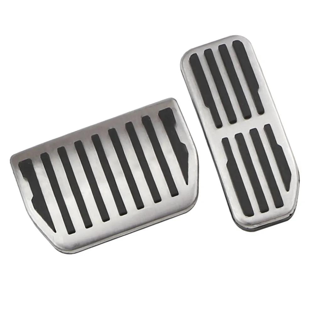 Car Pedals for Jaguar XE XFL F-Pace for Land Rover Evoque Discovery Stainless Steel Gas Brake Rest Pedal Cover Accessories