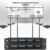 HuiDu U-04 Professional 4-Channel True Diversity Wireless Microphone System (CN Version)