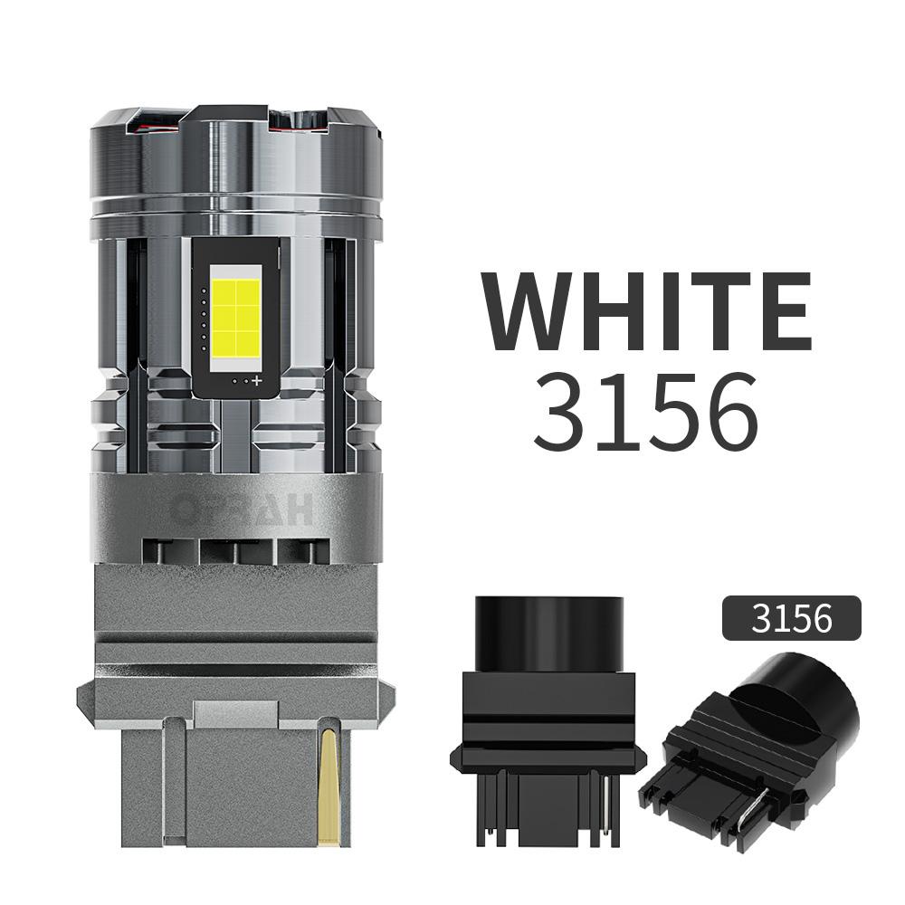 

2PCS LED 1156 ba15s P21W 157 BAY15D P21/5W 7440 T20 7443 W21/5W 3570SMD Bulbs Canbus Reverse Lamp Turn Signal Light White 12V Red