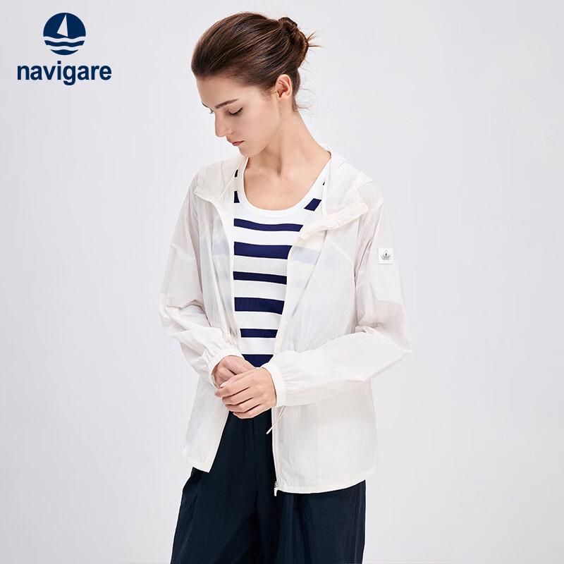 Navigare Women's Loose Fit Hooded Sun Protection Jacket