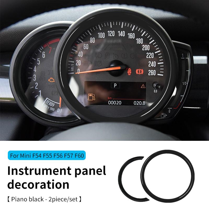 Car Tachometer Decoration Cover For MINI Cooper S F54 F55 F56 F60 Countryman Dashboard Panel Frame Cover Trim Car Accessories