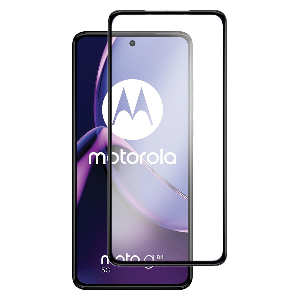 Tempered Glass for Motorola Moto G84 5G, with a Black Frame