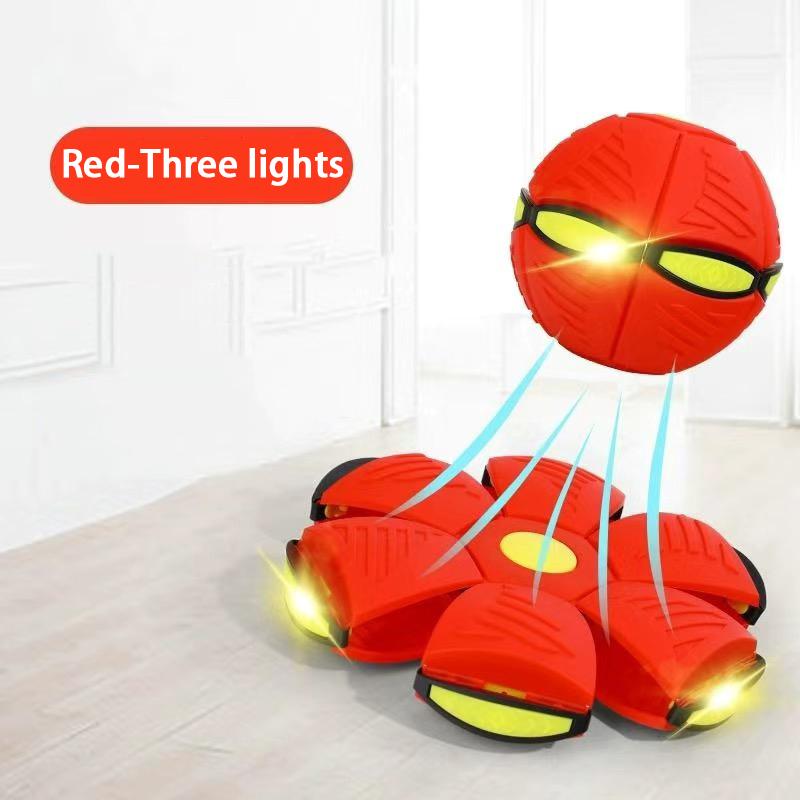 Fliegende Untertasse Hüpfball Ist Ein Langlebiges Elastisches Lustiges Hunde Haustierspielzeug Geeignet für Outdoor-Aktivitäten Bewegung Eltern Kinder Spielzeug