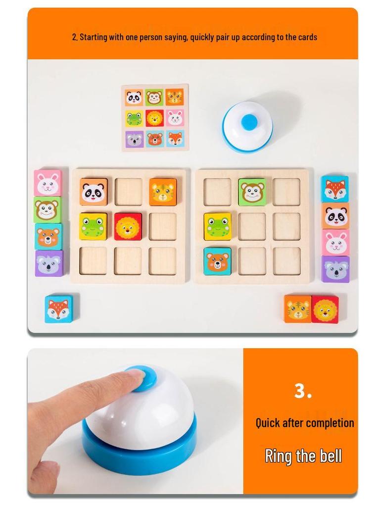 Kids' Educational Shape Matching Building Blocks - Logic & Learning Puzzle Game
