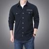 Spring and Autumn Long-sleeved Shirts Cotton Multi-pocket Military Uniforms Plus Size Men's Casual Shirt Thin Section
