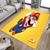 Super Mario Adventure Carpet For Playroom Bedroom Living Room Sofa Home Decorkids Game Area Rug Nonslip Floor Mat