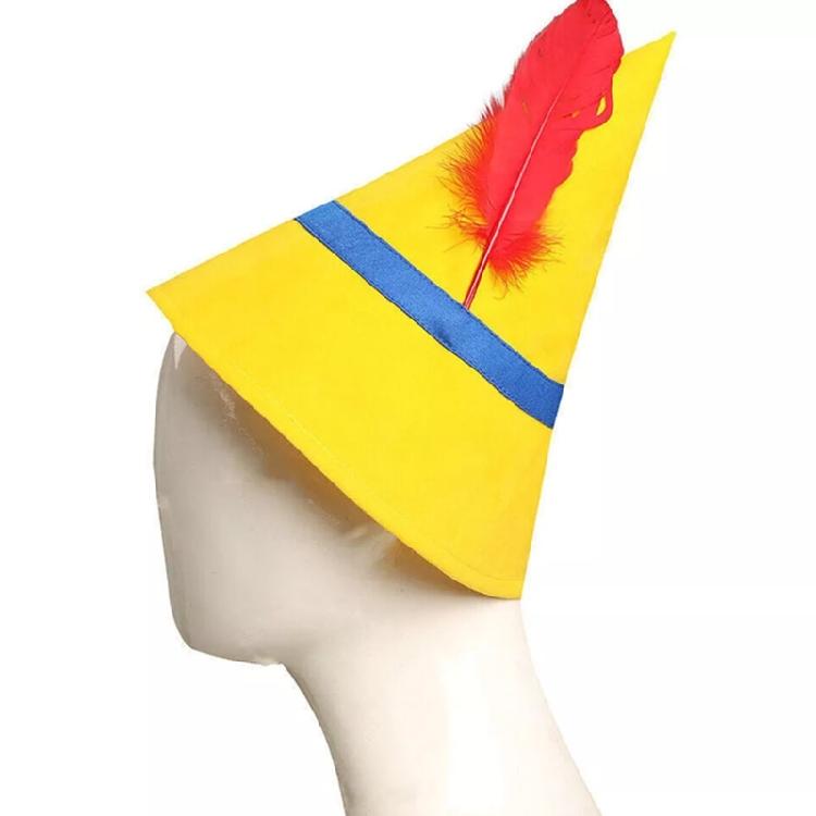 Costume da Burattino, Cappelli Naso Lungo Bretelle Cravatta Guanti Personaggi da Libro di Fiabe Costumi Halloween Cosplay Costumi Adulti