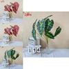 Artificial Greenery Wall Decor With 9 Heads For Wedding Background Styling
