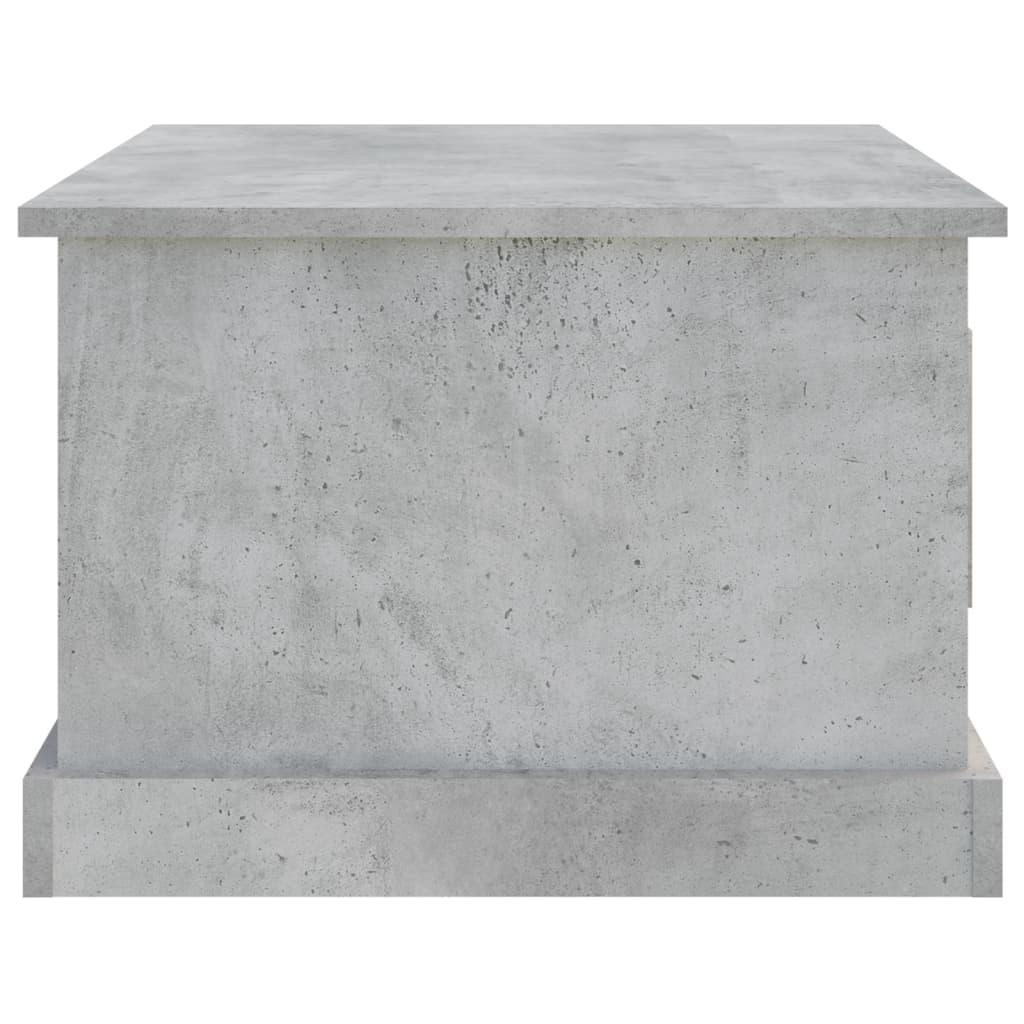 Coffee Table Concrete Gray 50 x 50 x 35 cm Particleboard