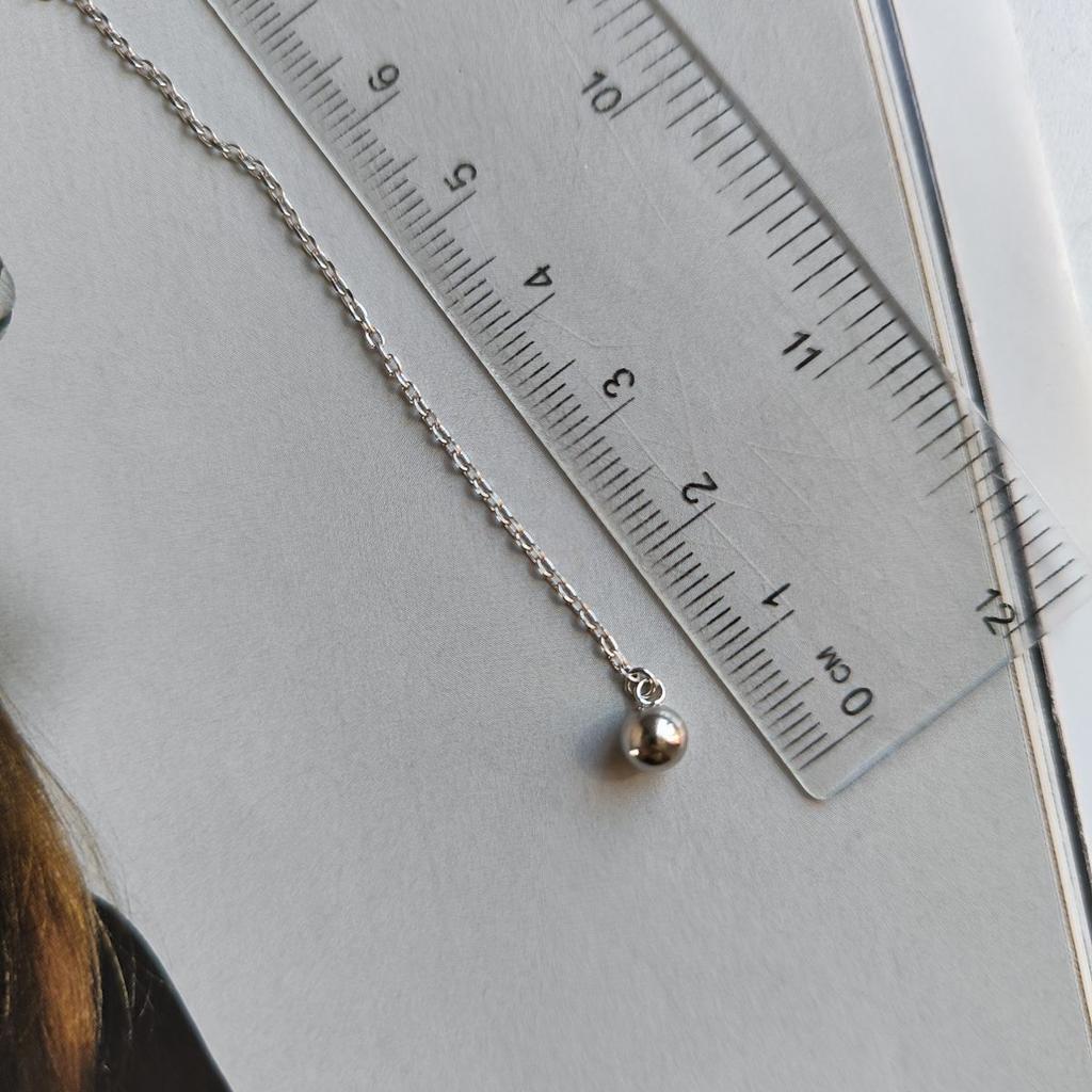 Silver Necklace Without Stones, Item Weight 3.2 G (2183945)