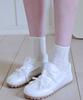 PINK PINEAPPLE [3Pcs 1Set] Cloudy Heart Socks_Mix