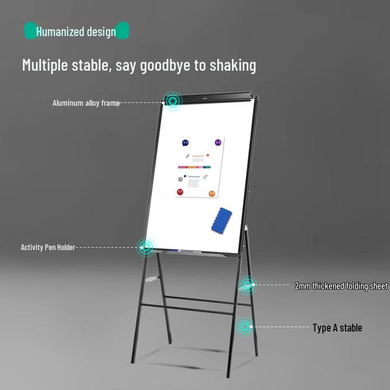 Deli A-Frame Magnetic Whiteboard