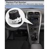 HVAC AC Blower Fan Knob Switch Wind Speed Control Fit for Toyota Corolla CE LE S XLE XRS L 2009 2010 2011 2012 2013 Matrix S XRS XR 2009 2010 Replace