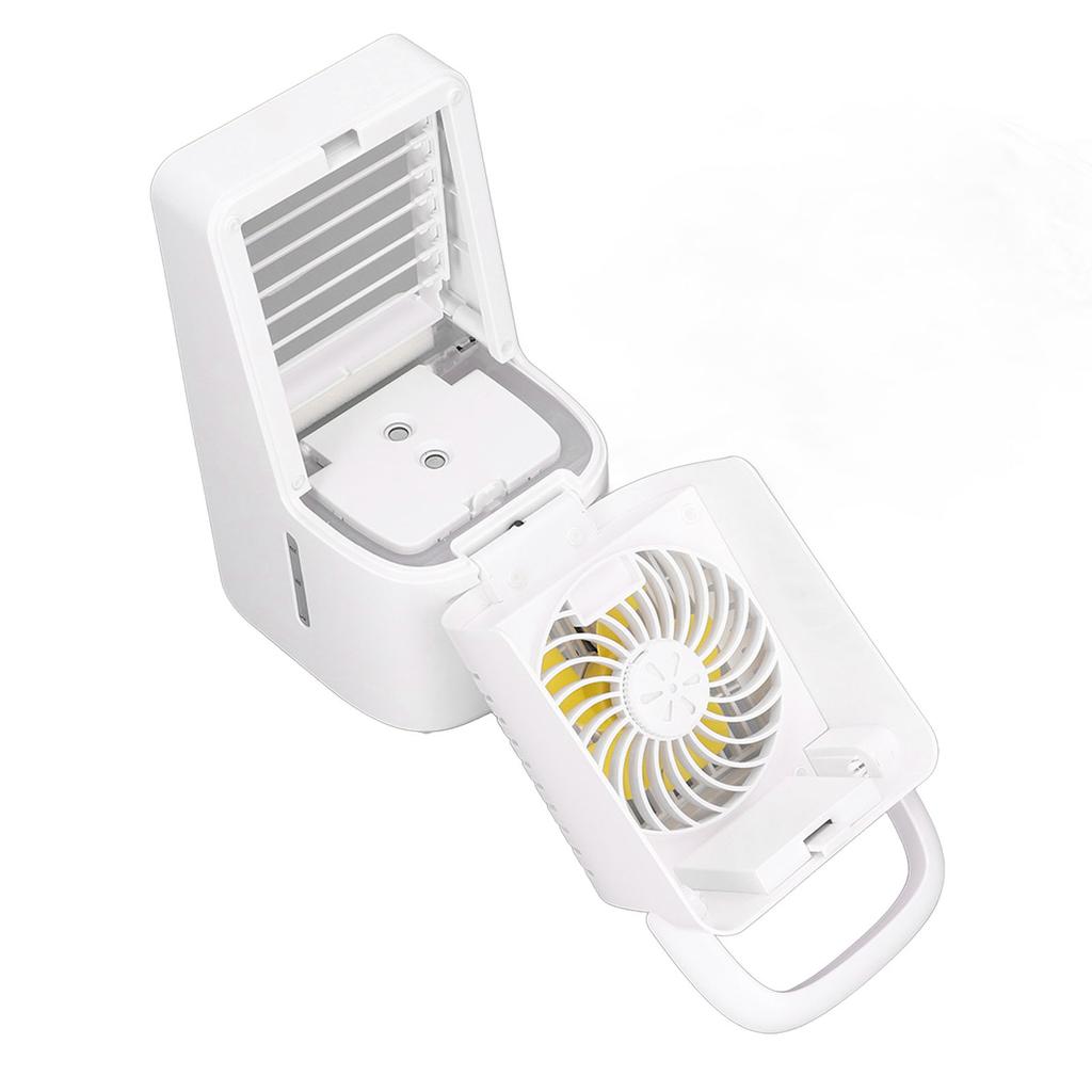 Tragbare Mini Klimaanlage Luftkühler Outdoor USB Lade Fan Luftkühler Links Rechts Oszillierende