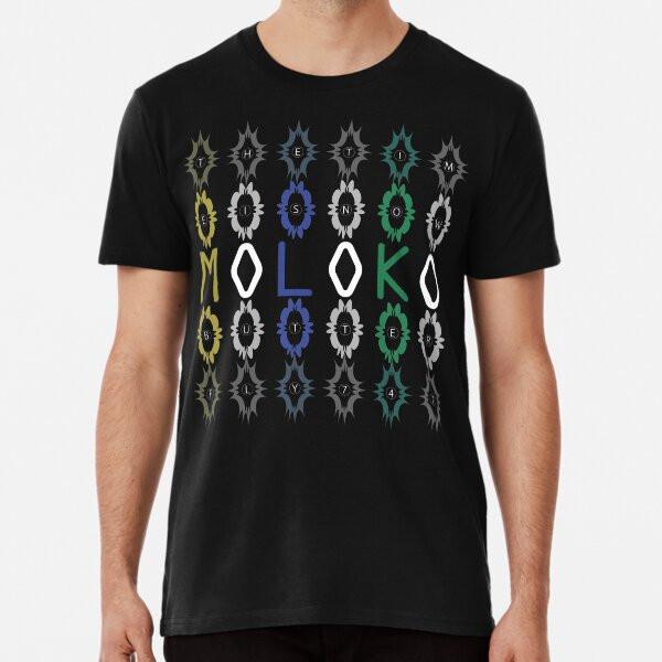 

Moloko Patterns The Time Is Now S to 5XL Made in the AU/USA T-Shirt 2XL