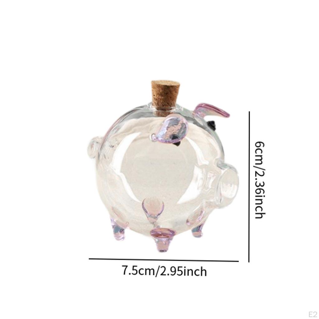 Transparente Spardose zum Sparen von Geld und zur Aufbewahrung von Banknoten für den Heimgebrauch