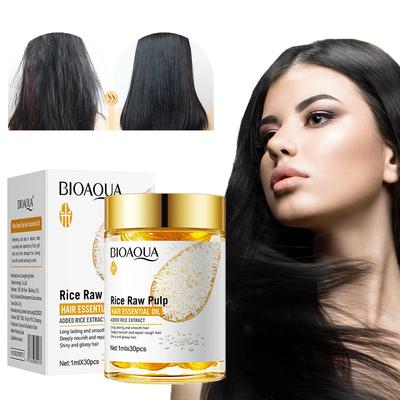 Rice Puree Hair Care Capsule Essential Oil Repair Nourishing Conditioner