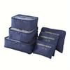 6pcs Multi-Size Portable Travel Clothing Storage Bag Set