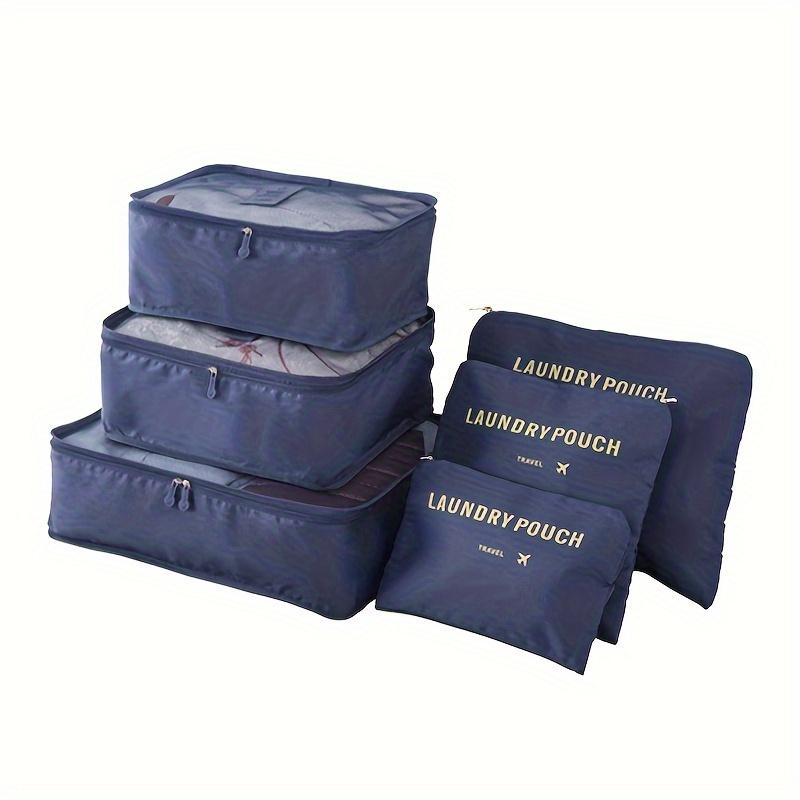 6pcs Multi-Size Portable Travel Clothing Storage Bag Set