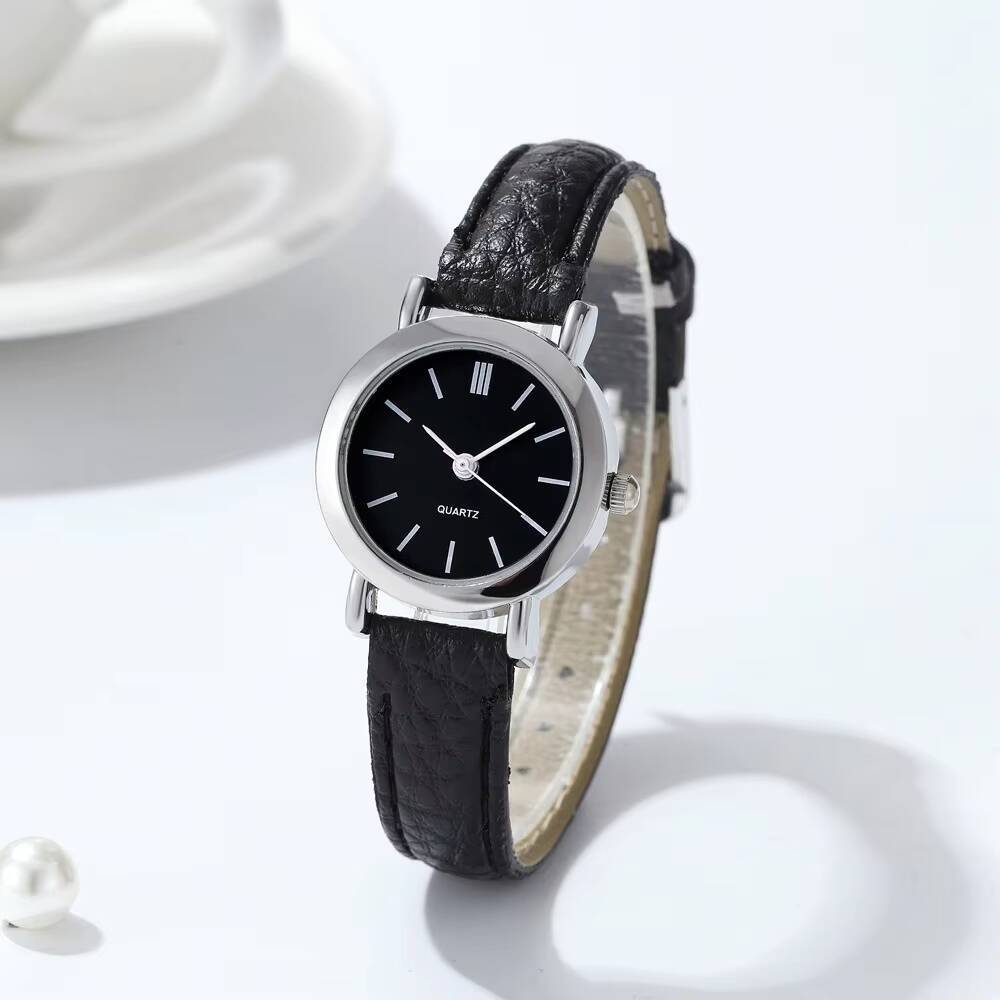 Fashion Casual Small Dial Women Watches Casual Leather Band Quartz Wristwatch