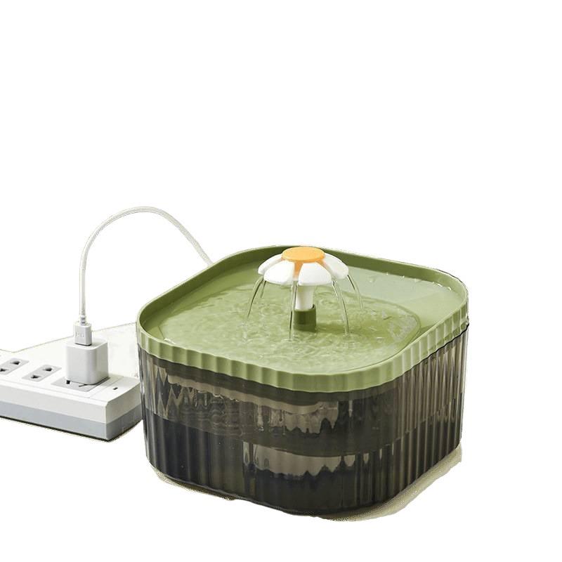 Smart Pet Water Fountain with Automatic Circulation and Filtered Flow for Cats and Dogs