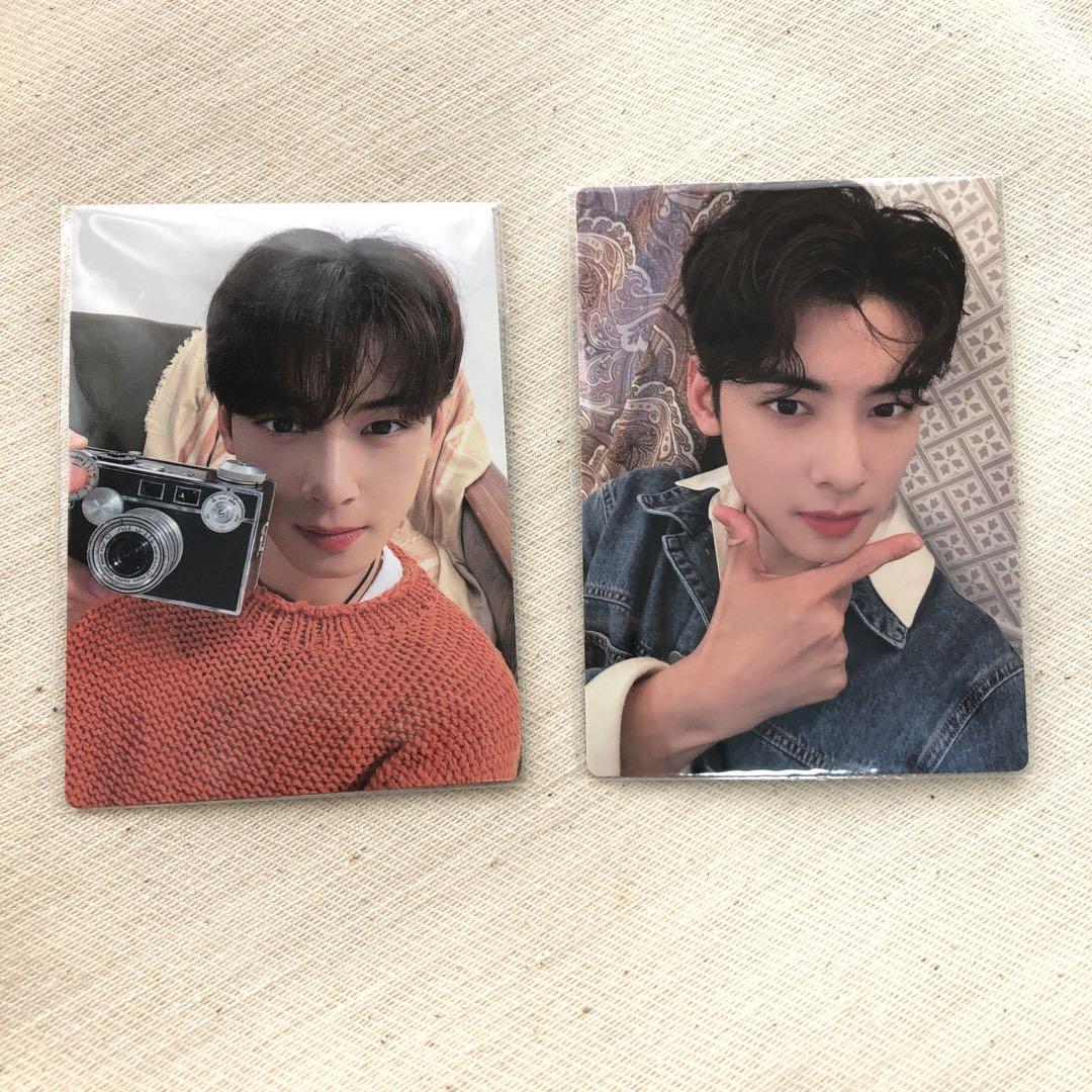 

[USED] Astro Cha Eun Woo Official Trading Card Penmi Limited Anonymous Delivery