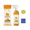 Wood Furniture Polishing Spray 120ml Essential Oil Wax for Cleaning and Restoring Wooden Surfaces with Applicator Pad