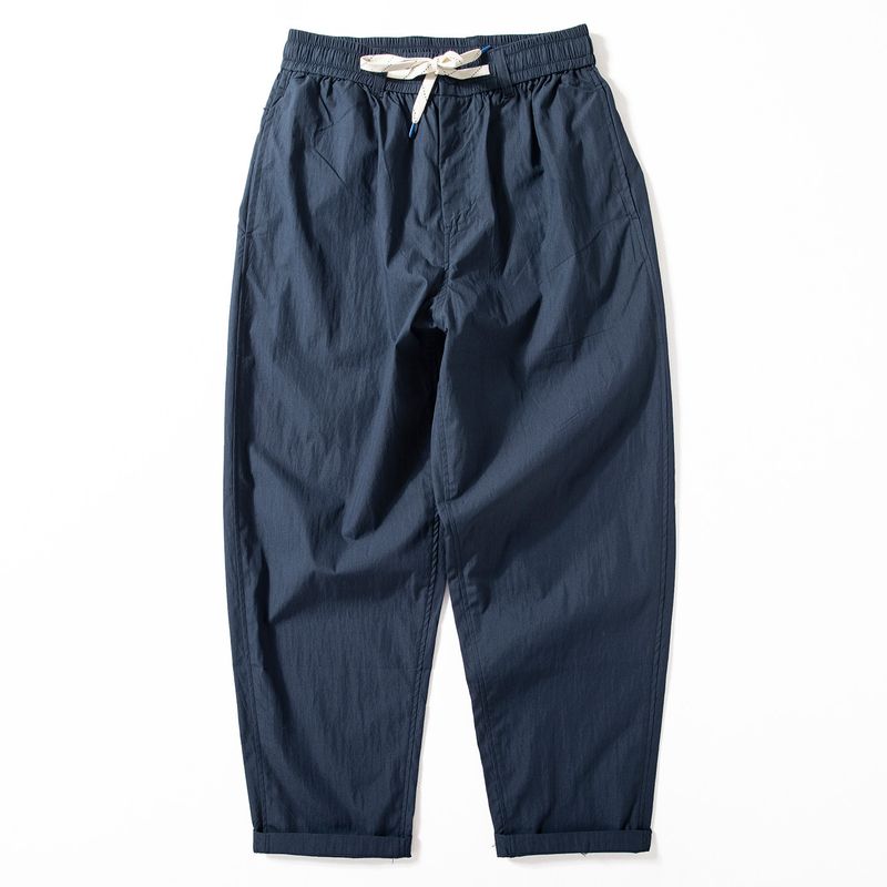 Lightweight Breathable Men s Summer New Style Refreshing Japanese-Style Simple Loose Casual Pants Straight-Leg Versatile Trousers Tibetan youth 2XL