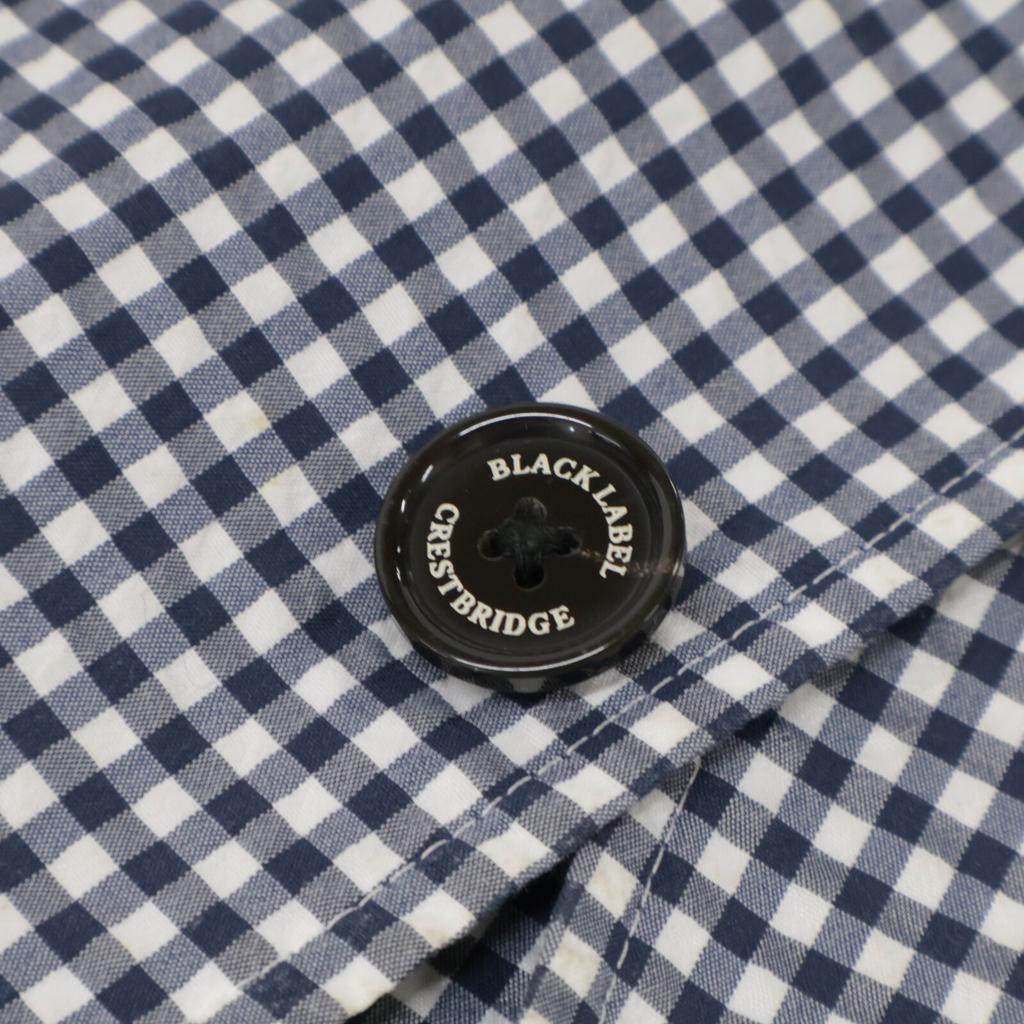 BLACK LABEL CRESTBRIDGE White X Navy Gingham Check Single Jacket Jacket S White / NavyUsed