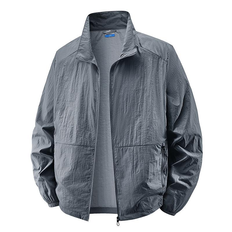 Summer Casual Fishing Sunscreen Clothing Trendy Brand Thin Jacket