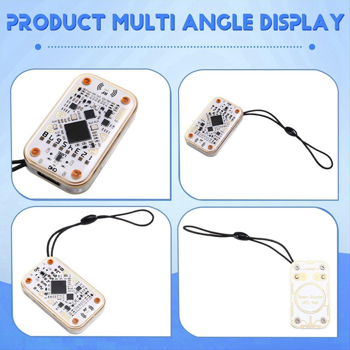 

Chameleon Ultra RFID Розумний Чіп-Зчитувач+UID/5200 Брелок Розумна Картка-Емулятор 125K 13.56МГц IC ID Картка Декодування NFC Інструмент China Mainland