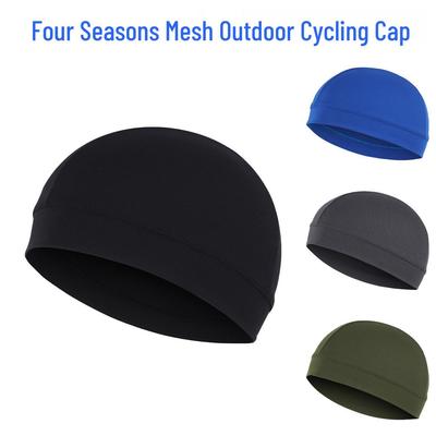 Schnelltrocknende Atmungsaktive Kopftuch-Einlage für Fahrrad- und Motorradhelme