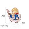 Nuovo Anime Violet Evergarden Collana Cosplay Gioielli da Donna Collezione per Fan Oggetti di Scena Regalo per Ragazze Spedizione Diretta Accessori con Ciondolo